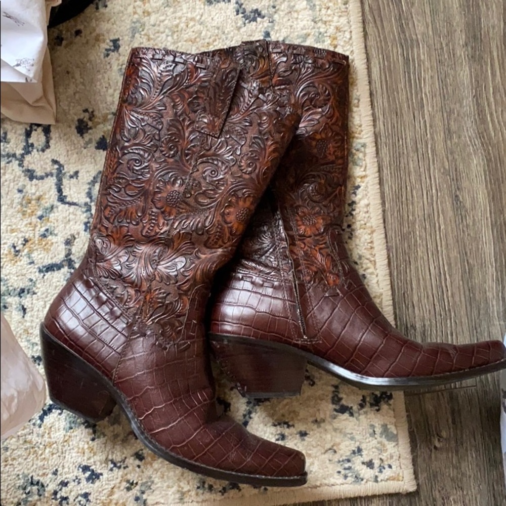 Coldwater creek cowboy boots